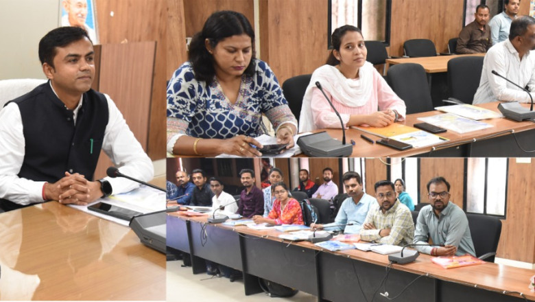 प्रधानमंत्री आवास योजनांतर्गत आवास मित्रों का प्रशिक्षण उन्मुखीकरण कार्यक्रम सम्पन्न...