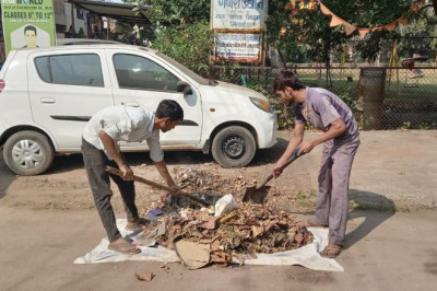 उद्यानों को साफ-सुथरा बनाने के लिए चल रहा है, विशेष सफाई अभियान...