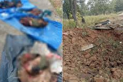 बीजापुर से आई नक्सली हमले की भयानक तस्वीर : 9 जवान हुए शहीद...