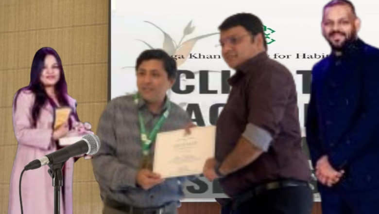 गुजराती स्कूल के प्रिंसिपल तारिक लालनी हैदराबाद में लाइफटाइम अचीवमेंट अवार्ड से सम्मानित।