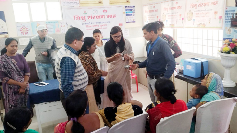 शिशु संरक्षण माह (एसएसएम) द्वितीय चरण का आयोजन