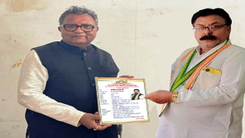 महापौर के लिए अशोक पंजवानी ने कांग्रेस से की दावेदारी