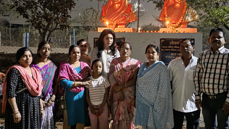 ज्ञान ज्योति माता सावित्रीबाई के कार्यों को किया याद  बुद्धि  कोसा नगर में मनाई पुण्यतिथि.....