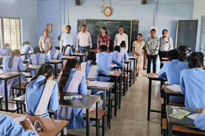कक्षा 12वीं की बोर्ड परीक्षा शांतिपूर्ण तरीके से संपन्न, 5724 छात्रों ने दी परीक्षा...