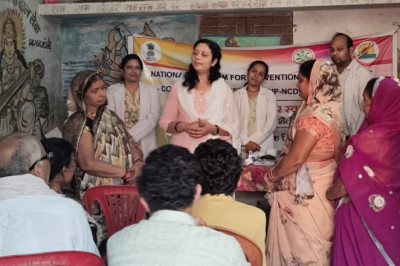 आयुष विभाग द्वारा नि:शुल्क आयुर्वेद चिकित्सा एवं जीवन शैली चिकित्सा शिविर का आयोजन...