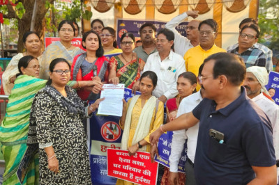 साय सरकार की शराब वंदन योजना बंद हो : छत्तीसगढ़ी महिला संघ...