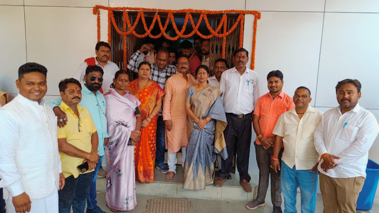 निगम के नवनियुक्त महापैर परिषद के 11 सदस्यों ने श्रीगणेश की पूजा-अर्चना कर पदभार ग्रहण किया: