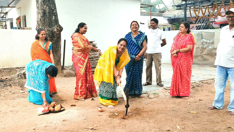 पार्षद निधि के कार्य का महापौर ने किया भूमिपूजन...
