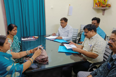 गर्मी में पानी की किल्लत ना हो इसे लेकर महापौर ने जलगृह प्रभारी के कक्ष में ली अधिकारियों की समीक्षा बैठक...