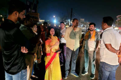 महापौर ने कातुलबोर्ड ओवर अंडर ब्रिज पहुँची, शाम को यातायात व्यवस्था का किया जायजा,तत्काल यातायात पुलिस व्यवस्था दुरुस्त किया गया...