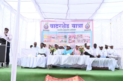 वाटर शेड रथ यात्रा ने ग्रामीणों में जल संरक्षण की अलख जगाई...