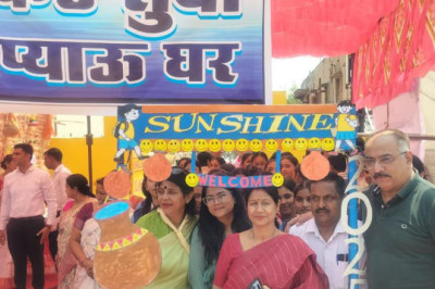 स्टेशन रोड राहगीरों की प्यास बुझाने के लिए महापौर श्रीमती अलका बाघमार ने किया प्याऊ घर का उद्घाटन...