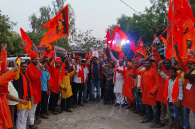 विश्व हिंदू परिषद बजरंग दल : रामनवमी भव्य शोभा यात्रा में पहली बार 17 गांव शोभा यात्रा...