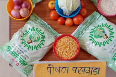 एकीकृत बाल विकास परियोजना डोंगरगढ़ अंतर्गत परियोजना स्तरीय पोषण पखवाड़ा का हुआ आयोजन...