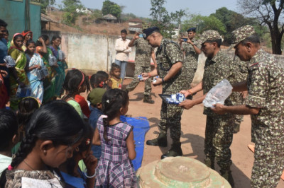 40 वाहिनी भारत तिब्बत सीमा पुलिस बल द्वारा कमांडेंट श्री तेजभान सिंह व श्री विनोद कुमार द्वितीय कमान के दिशा निर्देश व कुशल मार्गदर्शन में एक सिविक एक्शन प्रोग्राम का आयोजन