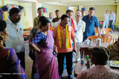 महापौर अचानक पहुँची न्यू बस स्टैंड रैन बसेरा,व्यवस्था का लिया जायजा: