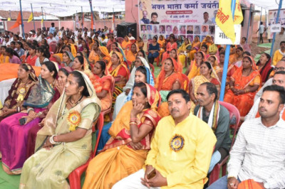 भक्त माता कर्मा साहू समाज का इतिहास गौरवपूर्ण और वैभवशाली  : उप मुख्यमंत्री अरूण साव