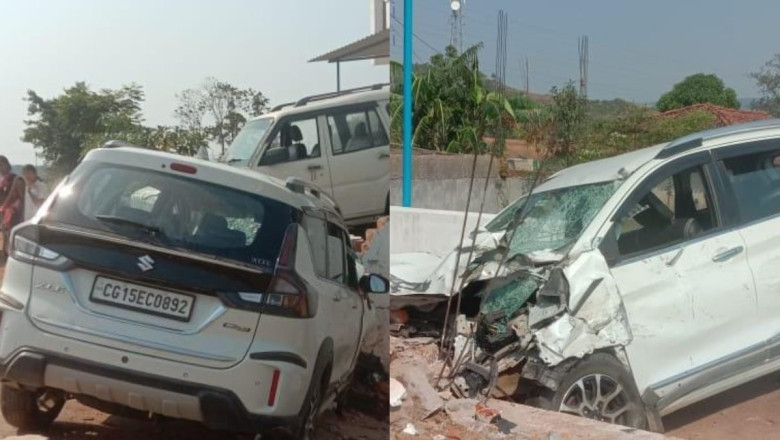 CG Accident : तेज रफ्तार कार ने बाइक को मारी टक्कर, एक ही परिवार के 3 लोगों की मौत, तीन महीने का मासूम भी था ...