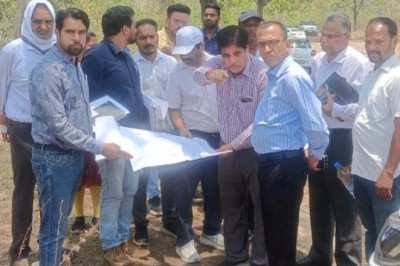 डोम नाला में बनेगा एनीकट, उरगा के हाउसिंग बोर्ड कालोनी सहित आसपास के गांव को मिलेगा पानी कलेक्टर ने नाले का निरीक्षण कर अधिकारियों को दिए निर्देश...