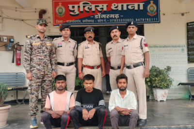 ग्राम अछोली अंधे कत्ल की गुत्थी सुलझाने में डोंगरगढ़ पुलिस को मिली सफलता ....