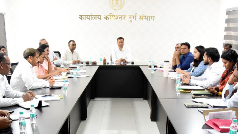 सुशासन तिहार के तृतीय चरण में समाधान शिविरों का हो सफल आयोजन - संभागायुक्त राठौर