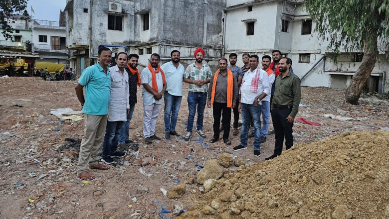 प्रदेश महामंत्री राम जी भारती ने लिया नगर के बाज़ार व्यवस्था का किया निरीक्षण....