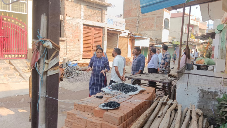 नहर की जमीन पर बना दी दुकान, रास्ता हुआ बंद  आयुक्त ने छह दुकान हटाने निर्देश...