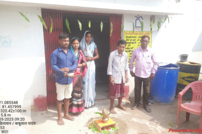 जिला दुर्ग में 895 घरों में कराया गया सामूहिक गृह प्रवेश