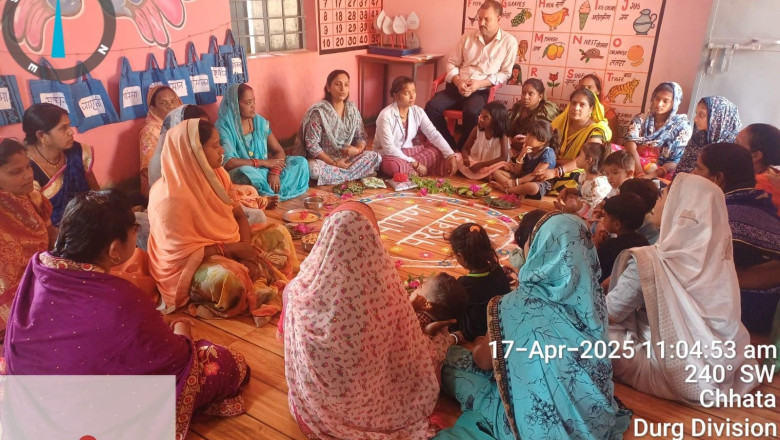 कुपोषण मुक्त ग्राम पंचायत अभियान में दुर्ग जिले की 77 पंचायतें चयनित