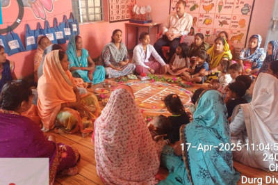 कुपोषण मुक्त ग्राम पंचायत अभियान में दुर्ग जिले की 77 पंचायतें चयनित