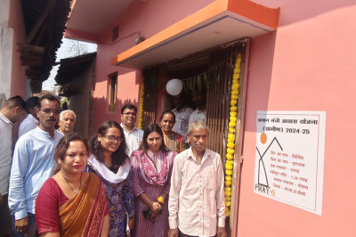 प्रधानमंत्री आवास योजना के तहत बिदेसिंह को मिला पक्का घर, सुशासन तिहार में हुआ गरिमामयी गृह प्रवेश...