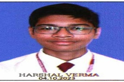 वैडनर स्कूल के हर्षल वर्मा 95.4% अंकों के साथ प्रथम...