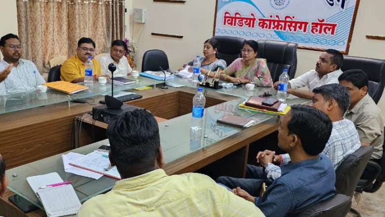 जल संकट को लेकर महापौर अलका बाघमार ने ली अधिकारियो की समीक्षा बैठक,