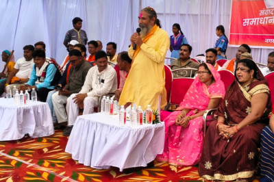 प्रशासन को आम जनता के द्वार तक ले जाने का बहुत ही सराहनीय एवं कारगर प्रयास है सुशासन तिहार: सांसद  नाग