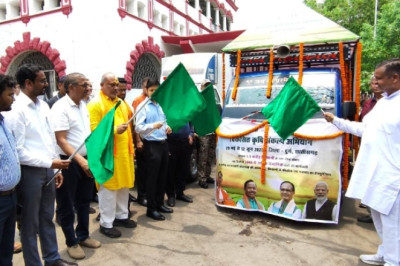 विकसित कृषि संकल्प अभियान का दुर्ग में हुआ भव्य शुभांरभ