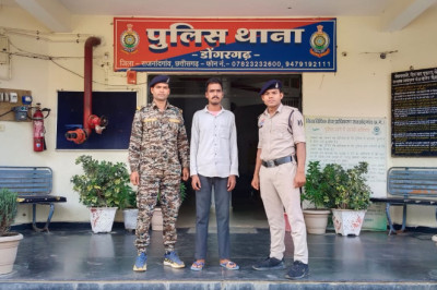 डोंगरगढ़ पुलिस ने एक  म्यूल अकाउंट खाता धारक को किया गिरफ्तार