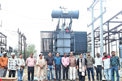 लगभग 97 लाख 72 हजार रुपए की लागत से झाल सबस्टेशन की क्षमता बढ़ाई