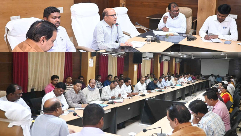 कलेक्टर उइके ने शिक्षा विभाग के अधिकारियों की ली बैठक