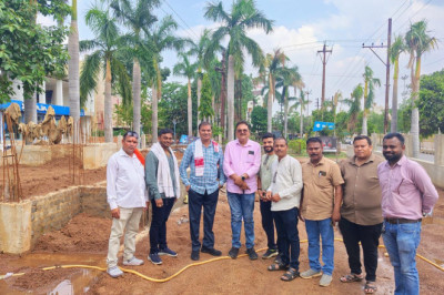 महापौर मधुसूदन यादव वार्डो में साफ सफाई एवं निर्माण कार्य का किया निरीक्षण