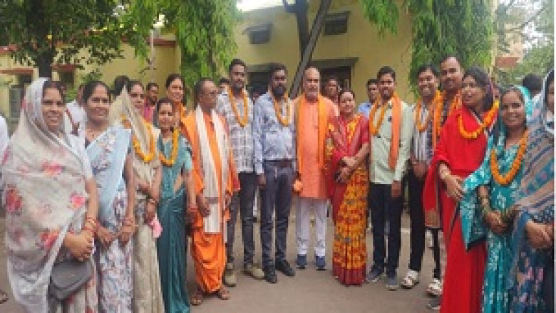 दुर्ग जनपद पंचायत क्षेत्र में सरपंच संघ का चुनाव निर्विरोध सम्पन्न