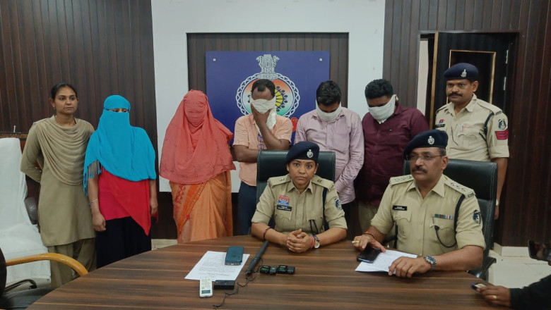 स्पा सेंटर की आड़ में चल रहे देह व्यापार का भांडाफोड़