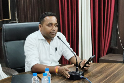 वरिष्ठ पुलिस अधीक्षक, दुर्ग के निर्देश पर ली गयी थाना/चौकी के पेट्रलिंग पार्टी की बैठक