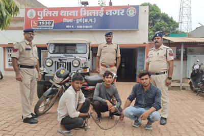 सशक्त एप के माध्यम से थाना भिलाई नगर क्षेत्र मे चोरी हुये मोटर सायकल को बरामद करने में मिली सफलता...