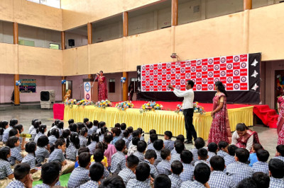 श्री महावीर जैन पब्लिक स्कूल पुलगांव दुर्ग में नए शैक्षणिक सत्र के प्रथम दिवस के अवसर पर अभिभावक ओरिएंटेशन कार्यक्रम का भव्य एवं सफल आयोजन