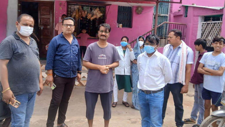 कोरोना से संक्रमित मरीज की पुष्टि होने पर स्वास्थ्य विभाग अलर्ट...