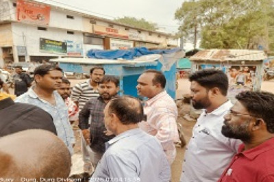 महापौर श्रीमती बाघमार के निर्देश निरीक्षण के दौरान पर मन जगह पार्किंग और अवैध कब्जों को देखकर भड़के प्रभारी महापौर नरेंद्र बंजारे,बोले जल्द व्यवस्था दुरुस्त करें...