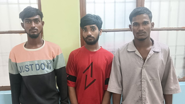 लूट करने वाले 03 आरोपी एवं 01 नाबालिक बालक पकड़ाये चाकू के नोक पे मोबाईल व नगदी लूट का मामला...