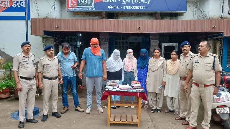 थाना सुपेला जिला दुर्ग की अनैतिक देह व्यापार के विरुद्ध बड़ी कार्यवाही...