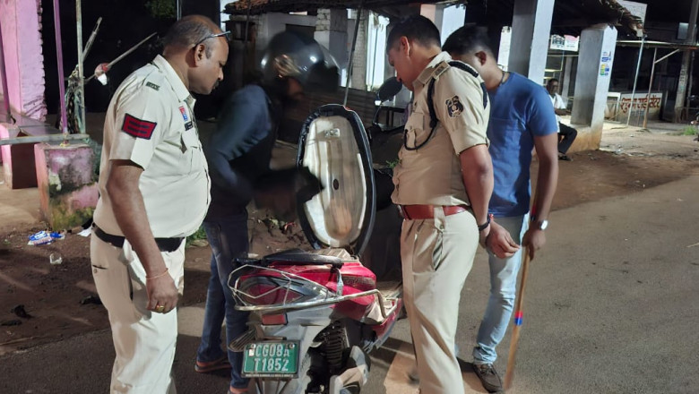 एम.सी.पी. लगाकर जिले भर में चलाया गया वाहन चेकिंग अभियान....