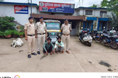 थाना सुपेला जिला दुर्ग की बड़ी कार्यवाही...